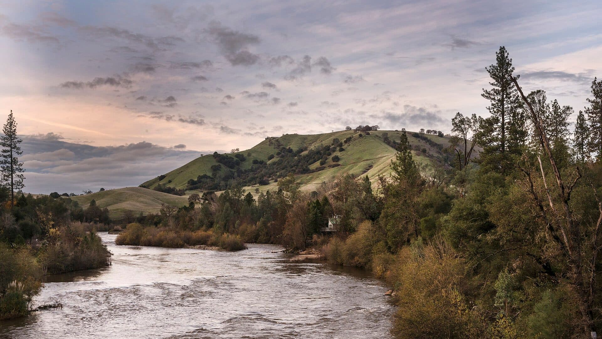 South Fork American River at Coloma in California