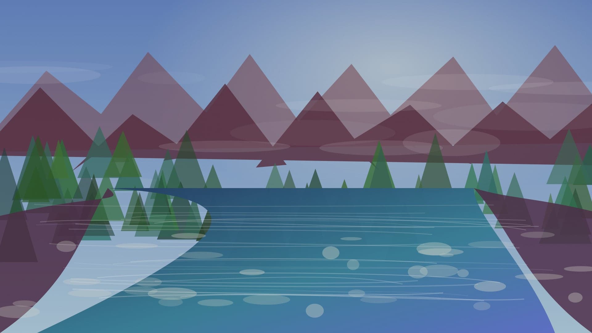 Generated regional California river scene for Sacramento River Lower planning; not an exact location photo
