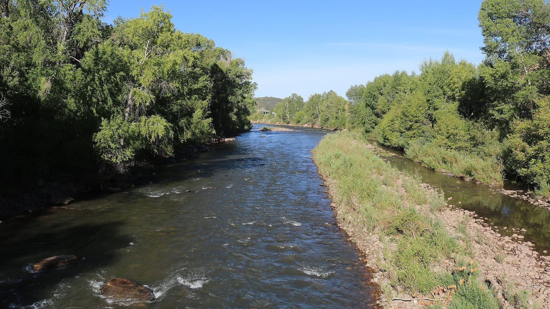 Dolores River water or watershed scenery in Colorado