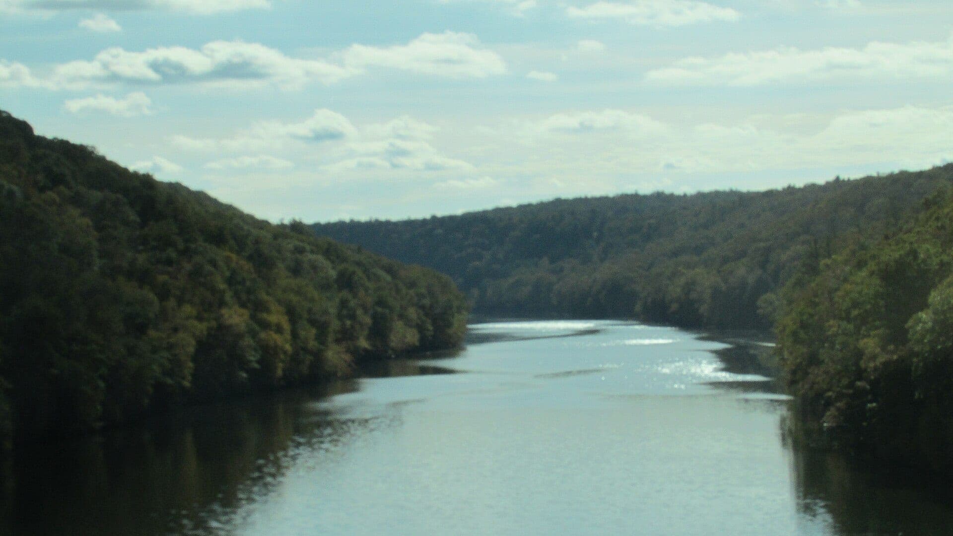 Clarion River water in Pennsylvania