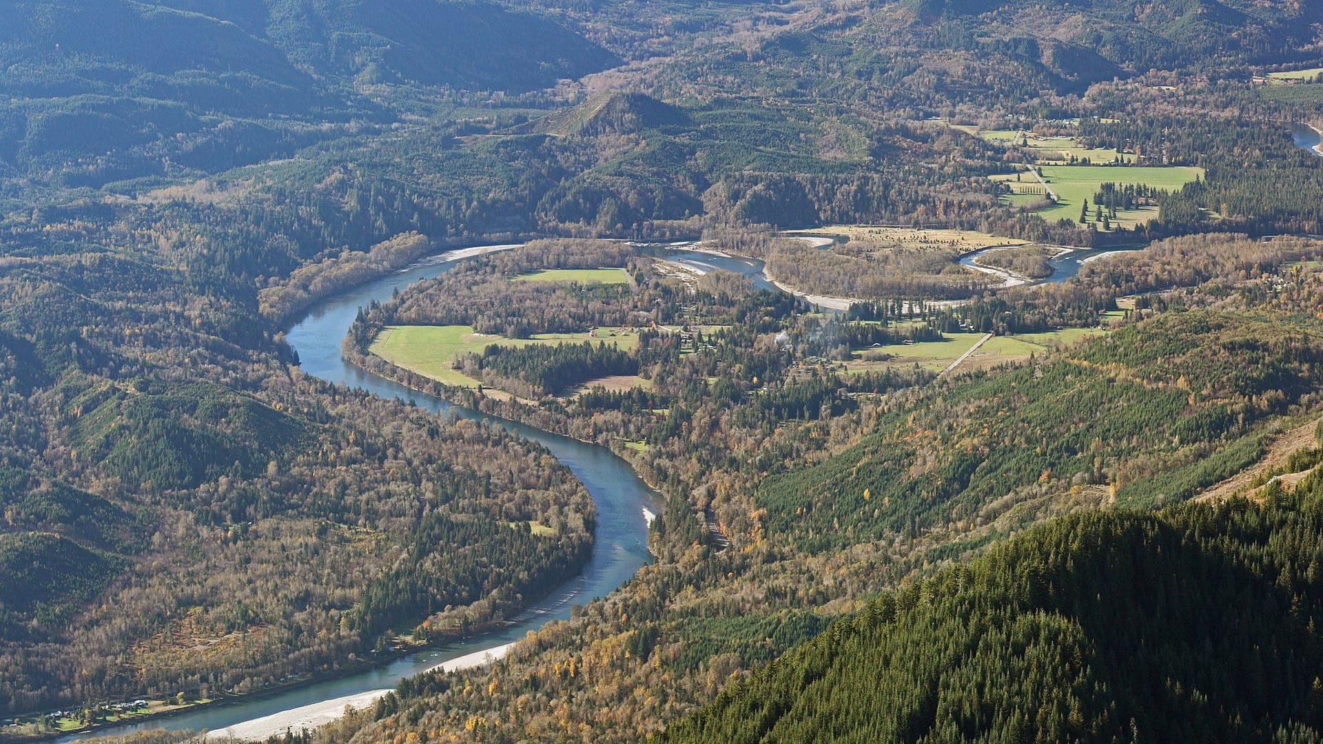 Skagit River water in Washington