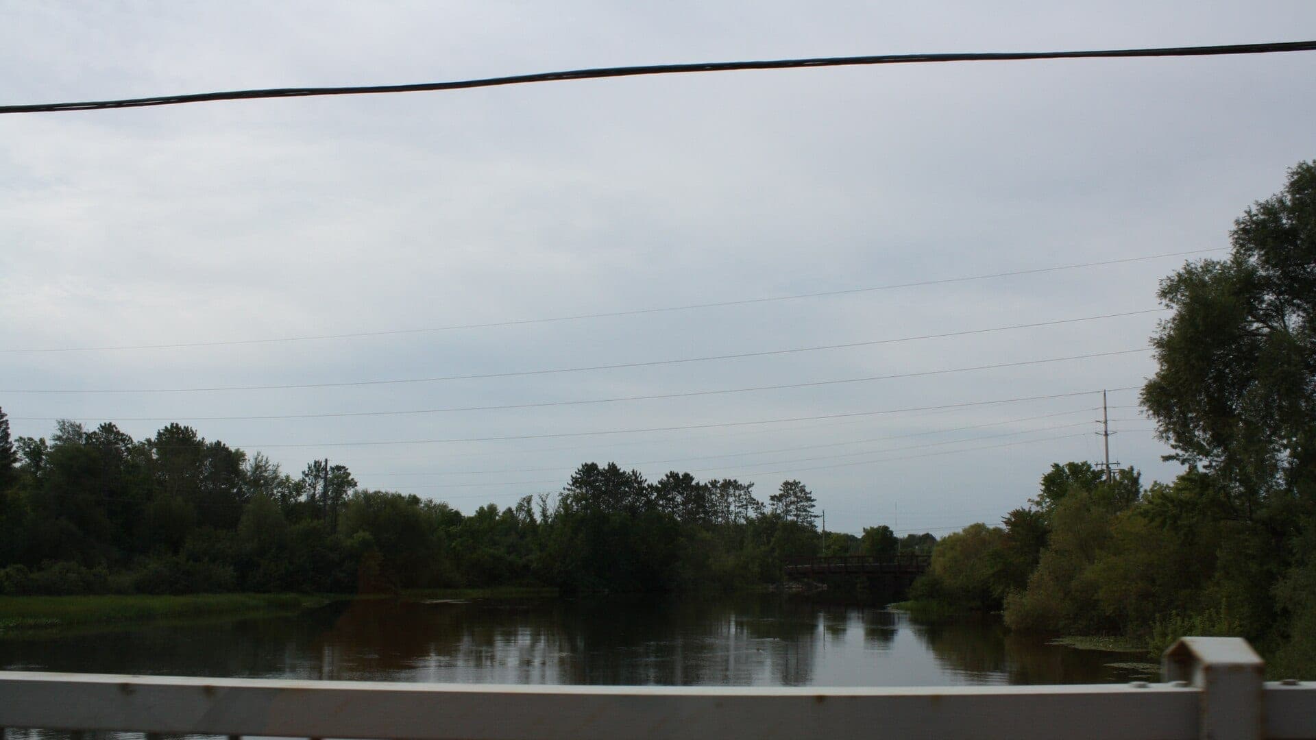 Flambeau River water or watershed scenery in Wisconsin