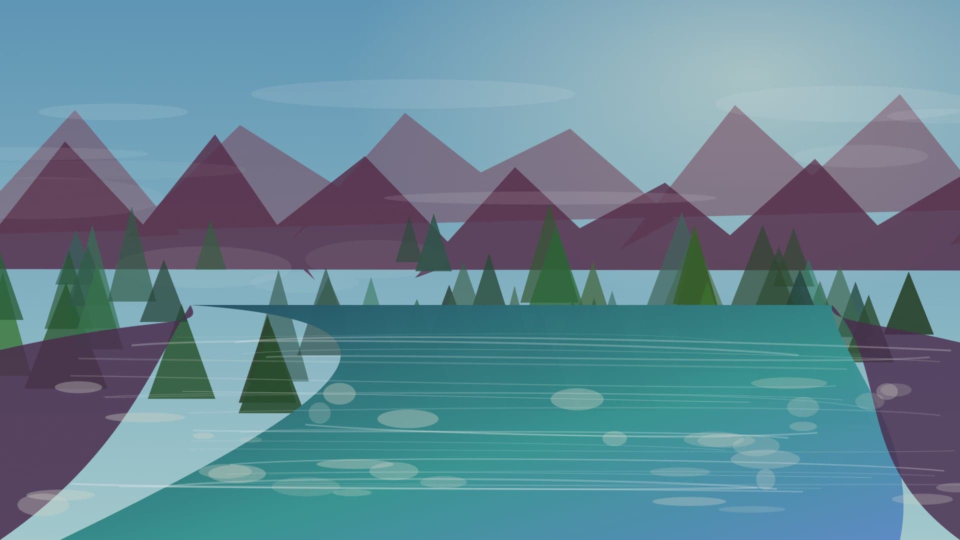 Generated regional Minnesota river scene for Root River, South Fork planning; not an exact location photo