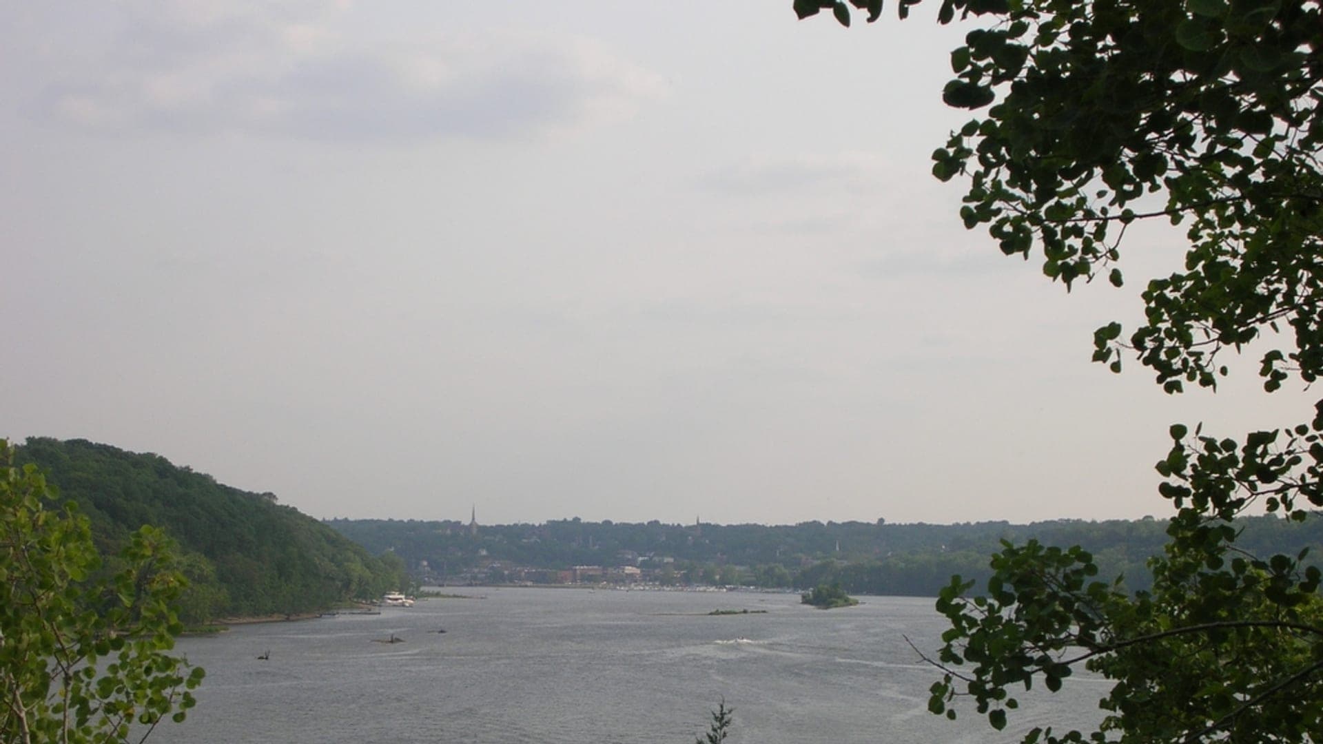 St. Croix River water or watershed scenery in Minnesota