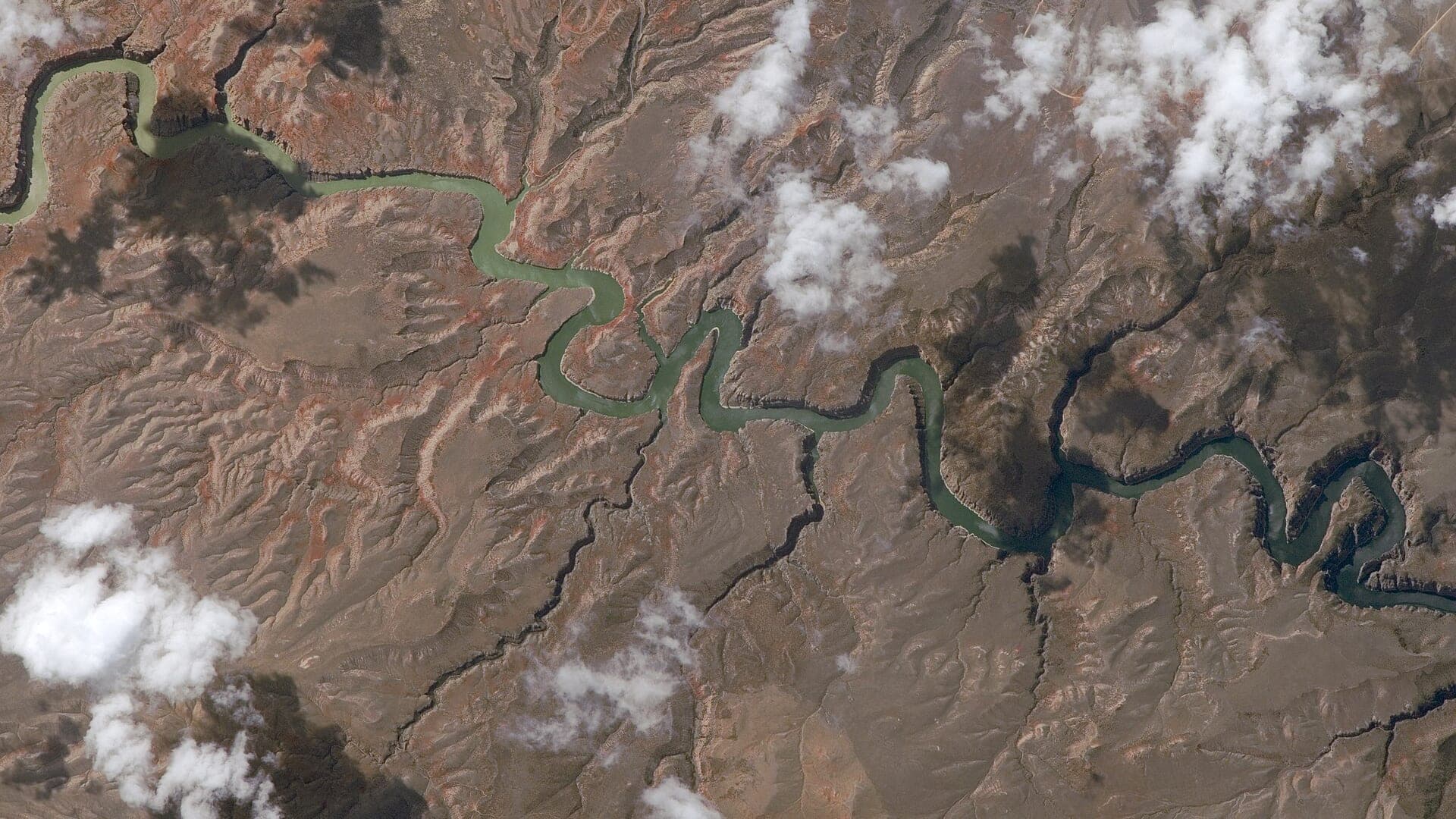 Bighorn River canyon in Montana