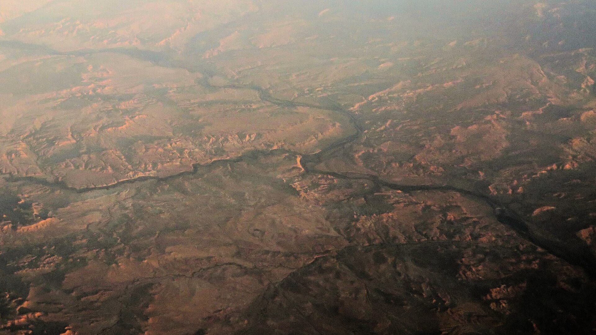 San Juan River water or watershed scenery in New Mexico