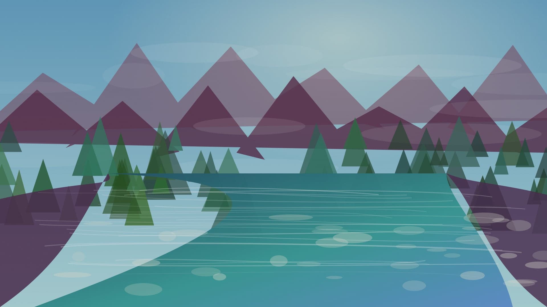Generated regional New York river scene for Delaware River, West Branch planning; not an exact location photo