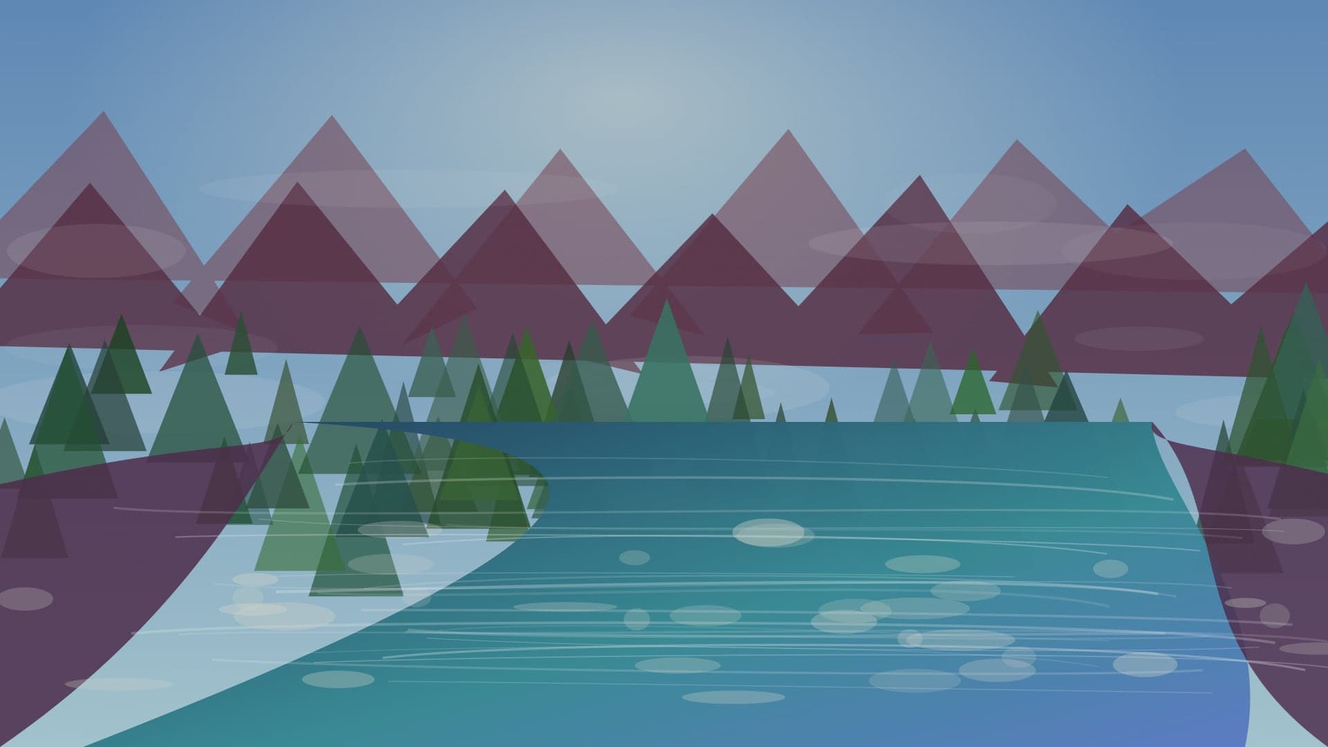Generated regional Vermont river scene for Ottauquechee River planning; not an exact location photo